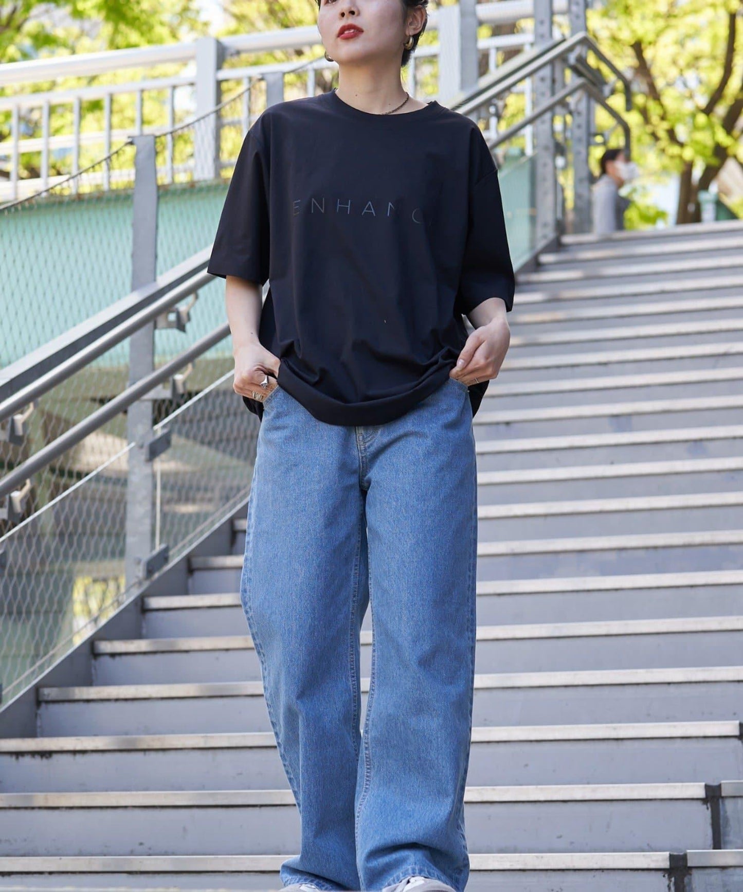 【Franklin Climbing】增強 3D Logo T恤