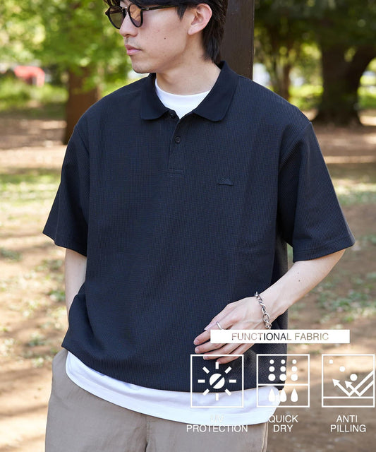 【Franklin Climbing】華夫格紋Polo衫