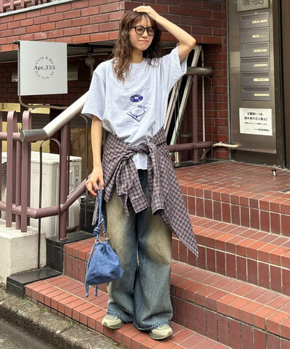 【男女通用】唱片印花T恤