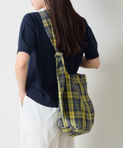 【男女通用】格紋肩揹包