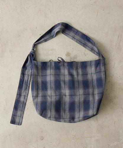 【男女通用】格紋肩揹包