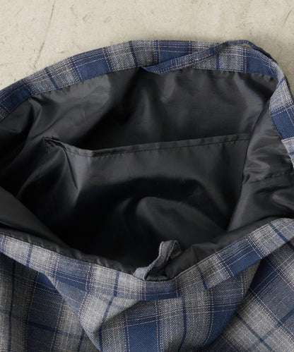 【男女通用】格紋肩揹包