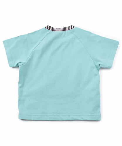 恐龍消防車主題刺繡T恤