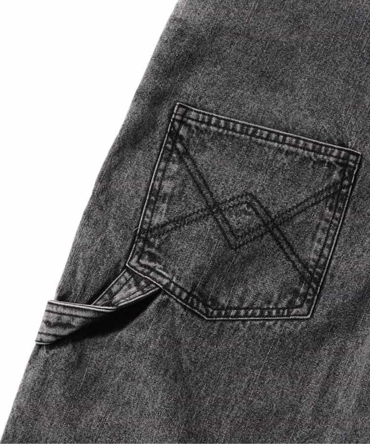 恐龍刺繡揹帶褲