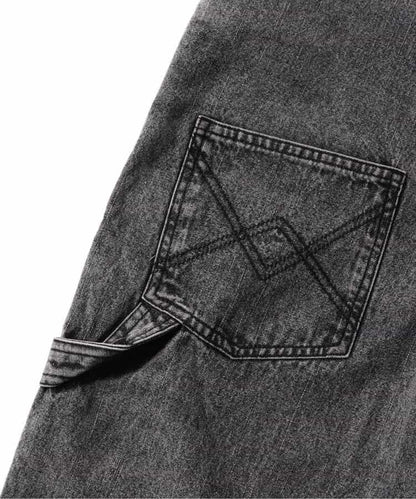 恐龍刺繡揹帶褲