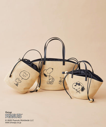 【《花生漫畫》×russet合作第二彈】編織手提袋 小