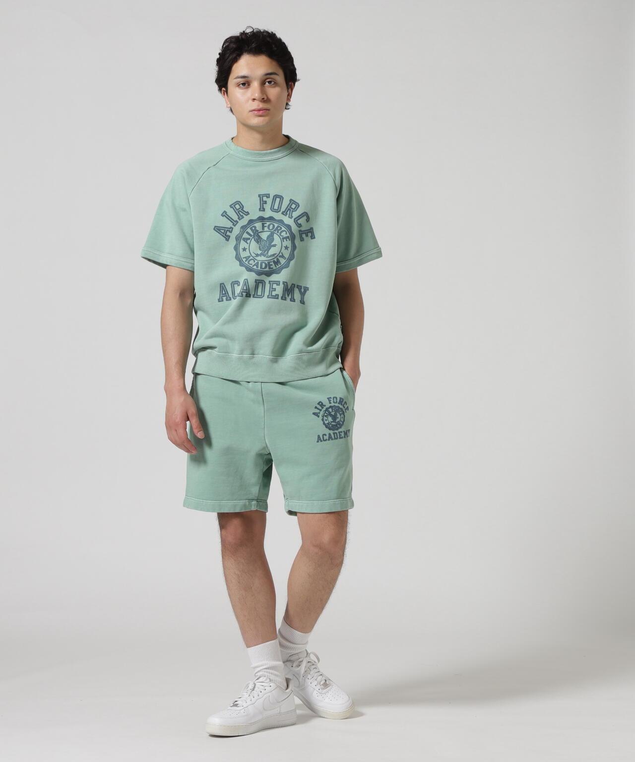 SWEAT T-SHIRT "USAFA" / 短袖運動衫 / AVIREX / 阿維雷克斯