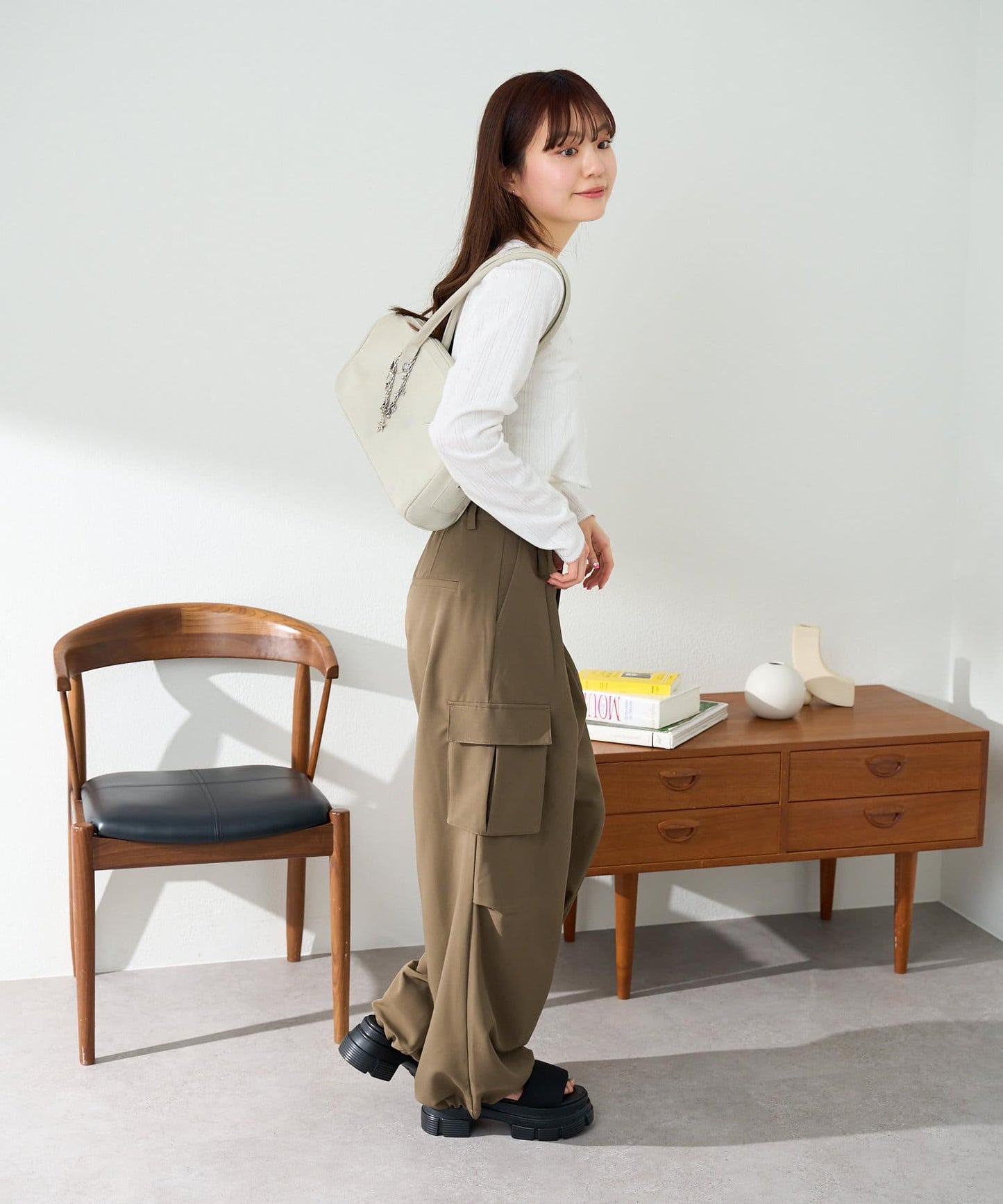 棉質蕾絲小開衫
