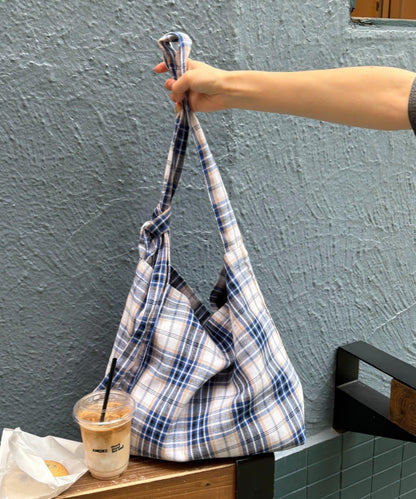 【男女通用】格紋肩揹包