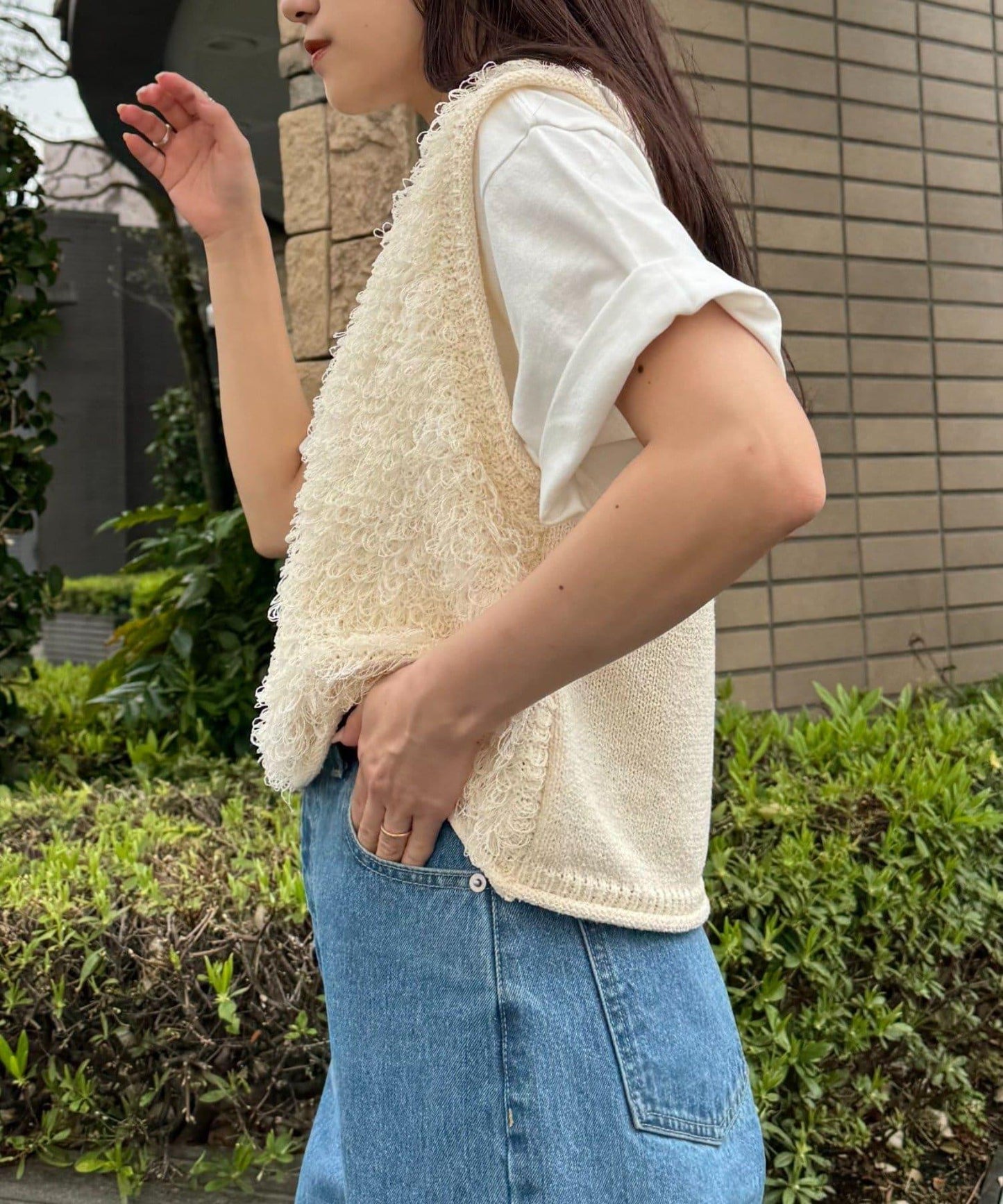 流蘇短款馬甲