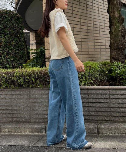流蘇短款馬甲