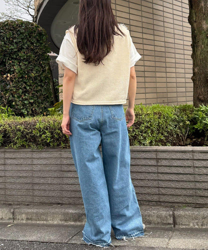 流蘇短款馬甲