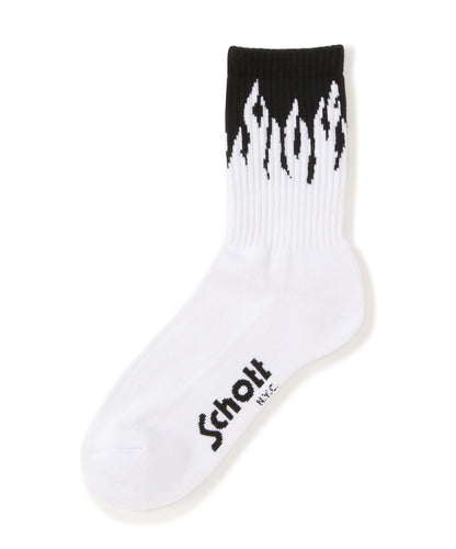 直營限定/HIGT-SOCKS F《LAM》E/火焰 高筒襪