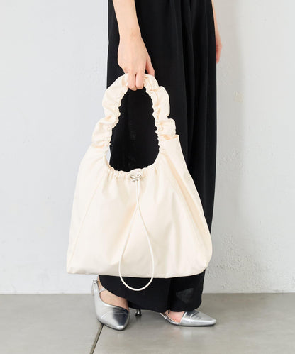 防水尼龍褶皺手提包