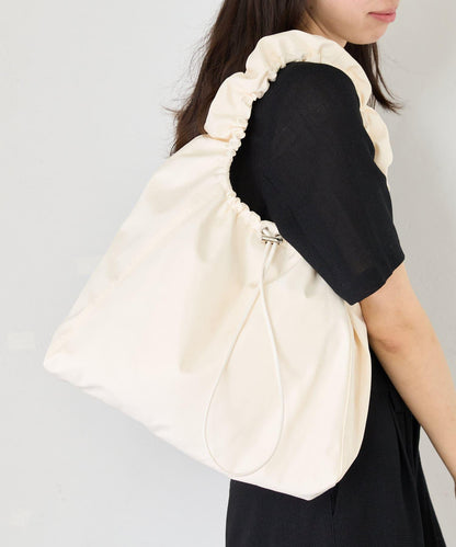 防水尼龍褶皺手提包