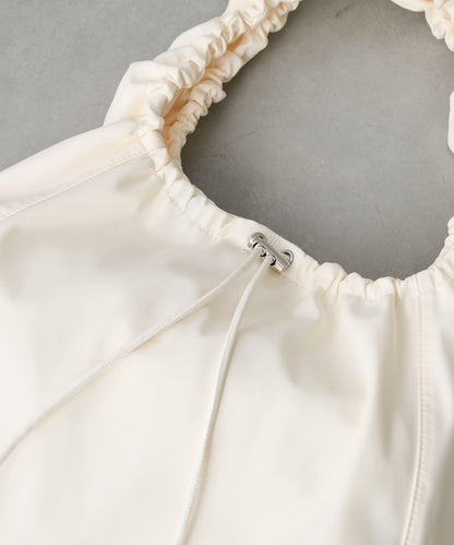 防水尼龍褶皺手提包