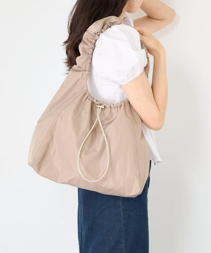 防水尼龍褶皺手提包