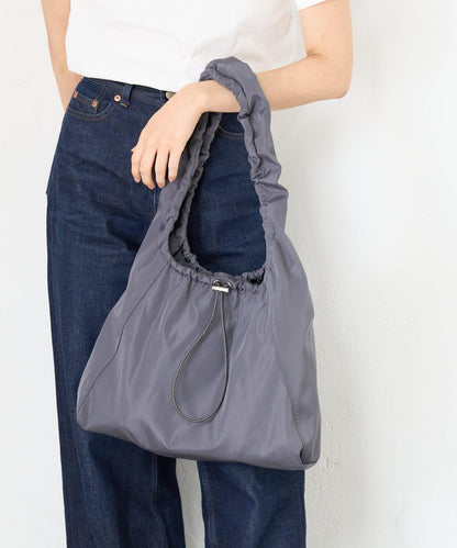 防水尼龍褶皺手提包