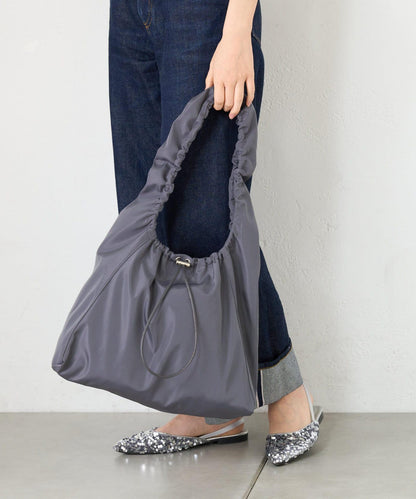 防水尼龍褶皺手提包