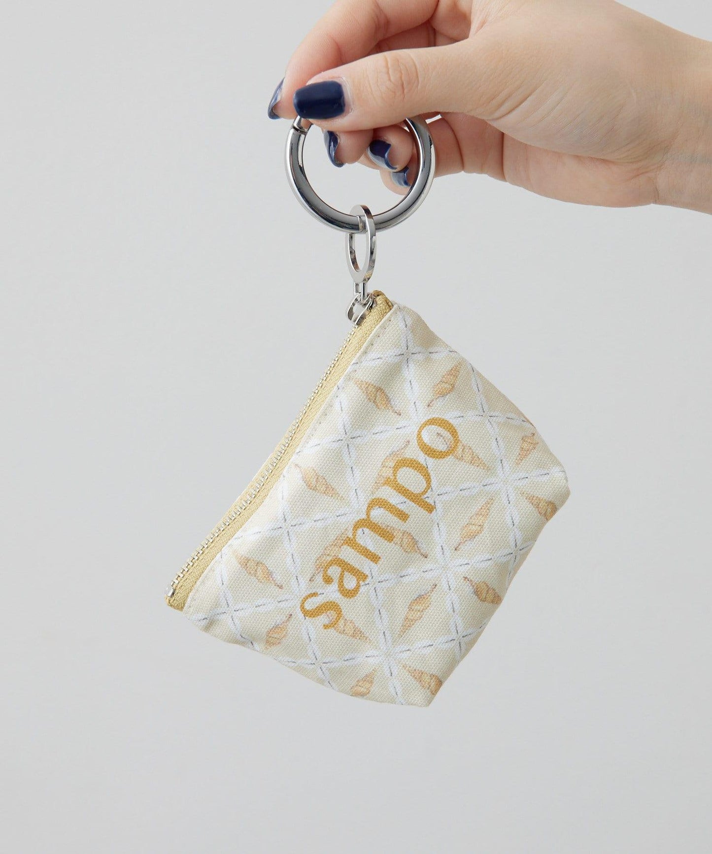 sampo×ear迷你化妝包配手提袋