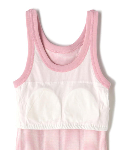 Miller/米勒 PRIB CUP US TANK TOP P紋套頭無袖上衣 帶杯