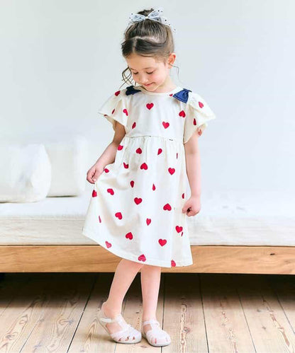 絲絨點綴蝴蝶結髮圈