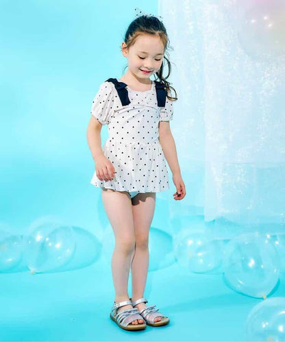 絲絨點綴蝴蝶結髮圈