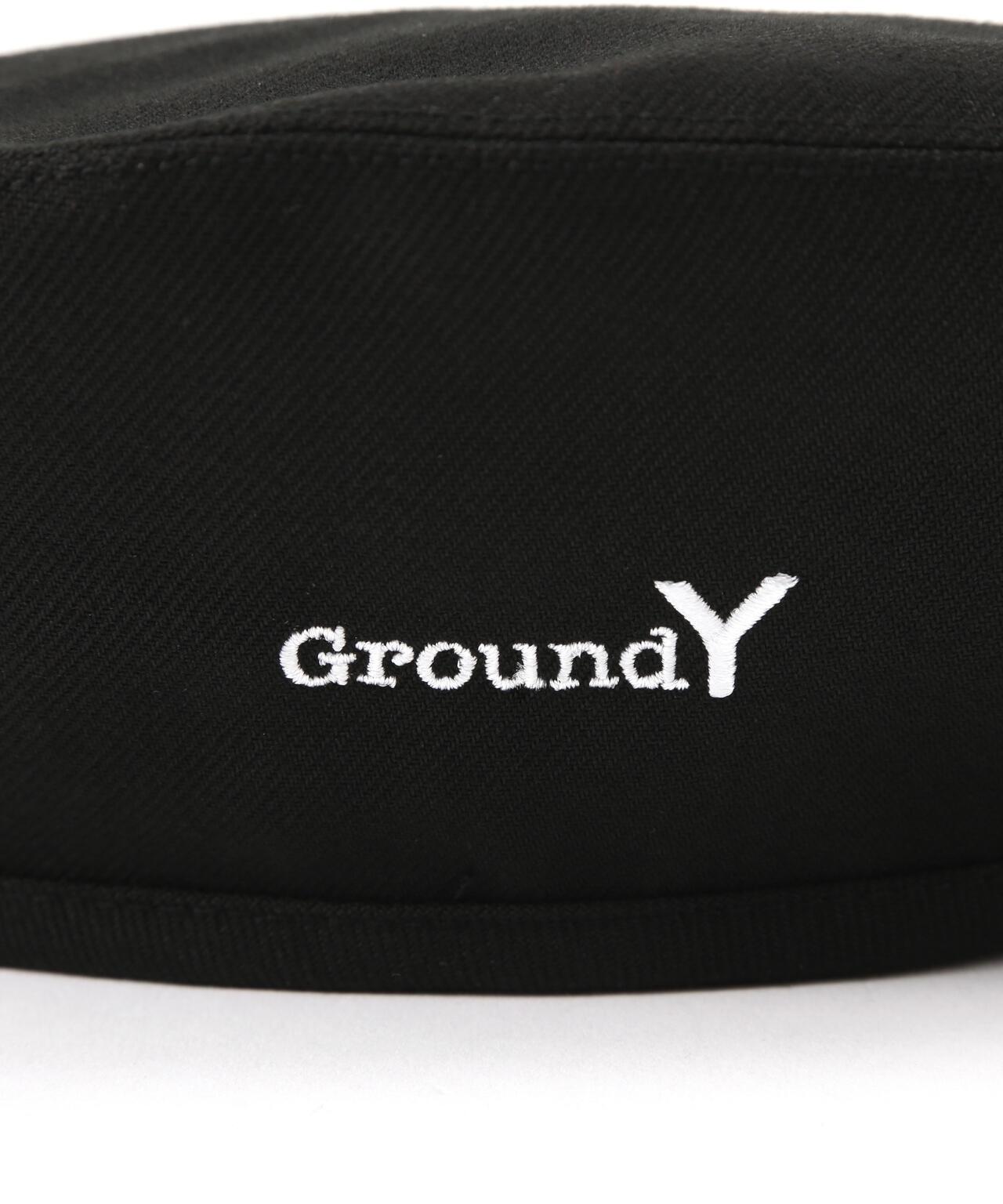 Ground Y×New Era合作款貝雷帽 GY LOG 黑色