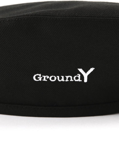Ground Y×New Era合作款貝雷帽 GY LOG 黑色