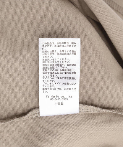 【&DEPOT限定】白色土地/白色土地/貓頭鷹/標誌短袖T恤