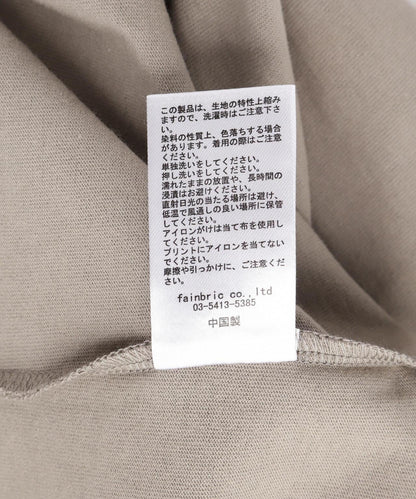 【&DEPOT限定】白地/白地/貓頭鷹LOGO無袖T恤
