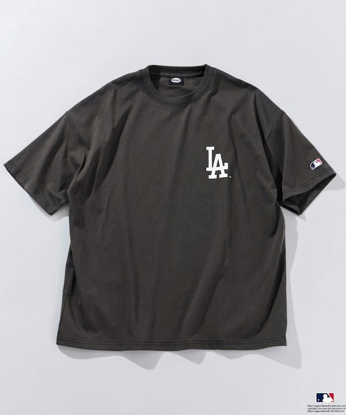 MLB/美國職業棒球 聯名 大尺寸 後背印花 圓領T恤/HANAFUDA