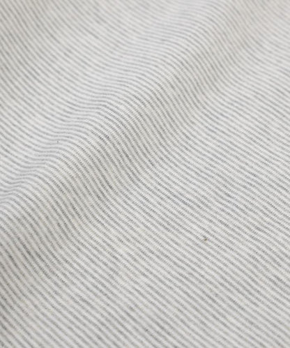 聯名 針條紋 工裝口袋 短袖T恤