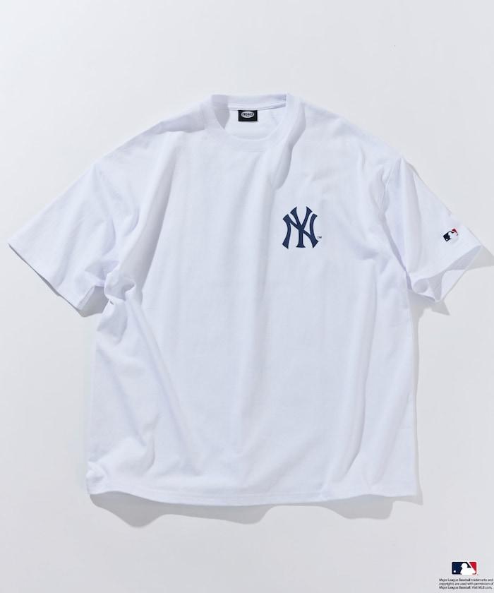 MLB/美國職業棒球 聯名 大尺寸 後背印花 圓領T恤/HANAFUDA