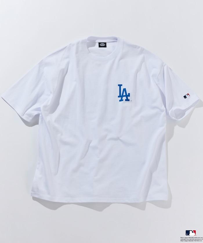 MLB/美國職業棒球 聯名 大尺寸 後背印花 圓領T恤/HANAFUDA