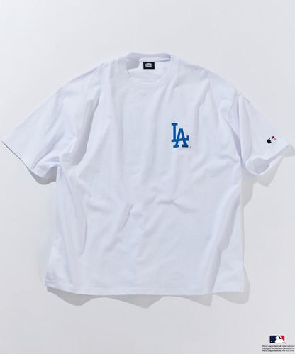 MLB/美國職業棒球 聯名 大尺寸 後背印花 圓領T恤/HANAFUDA