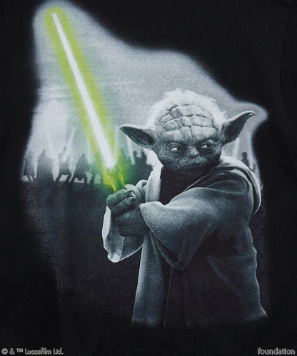 星球大戰 EP2 尤達 四分之四 T 恤