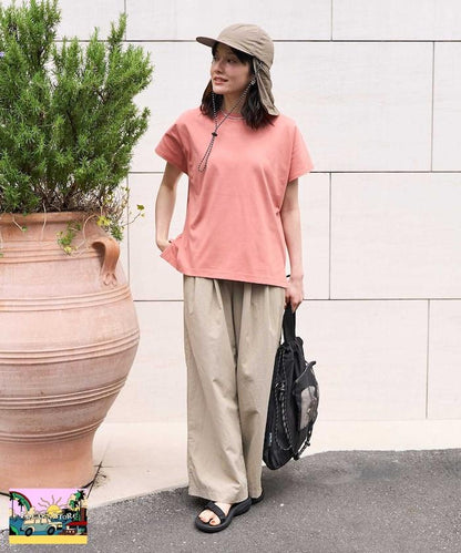 【海灘&節日】速幹・防紫外線T恤 防水褲 套裝