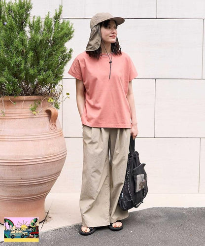 【海灘&節日】速幹・防紫外線T恤 防水褲 套裝