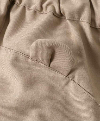 小熊刺繡褲子 5分褲