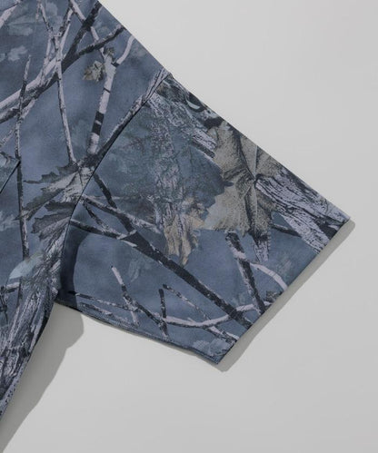 《AIR》DRY 高功能材料 7.7盎司 大尺寸 圓領口袋T恤 樹木迷彩/吸溼速幹/遮熱性UV