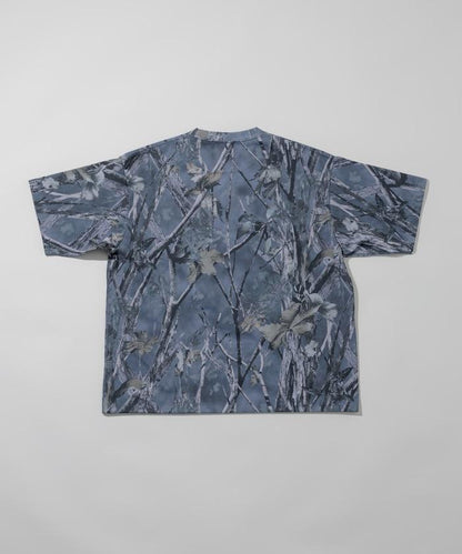 《AIR》DRY 高功能材料 7.7盎司 大尺寸 圓領口袋T恤 樹木迷彩/吸溼速幹/遮熱性UV