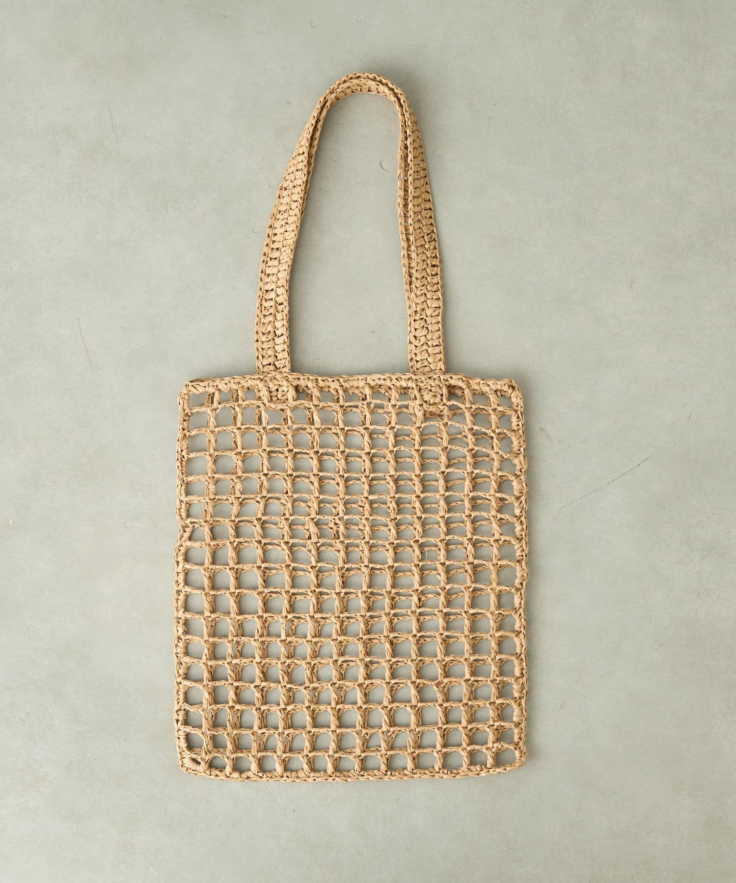 紙質手編網眼扁平包