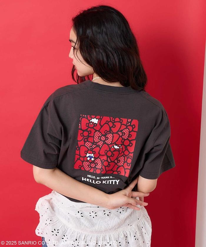 三麗鷗 'HELLO KITTY' 背面印花T恤