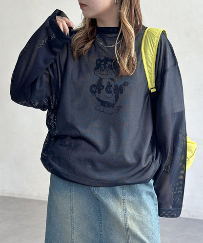 網眼短袖T-shirt