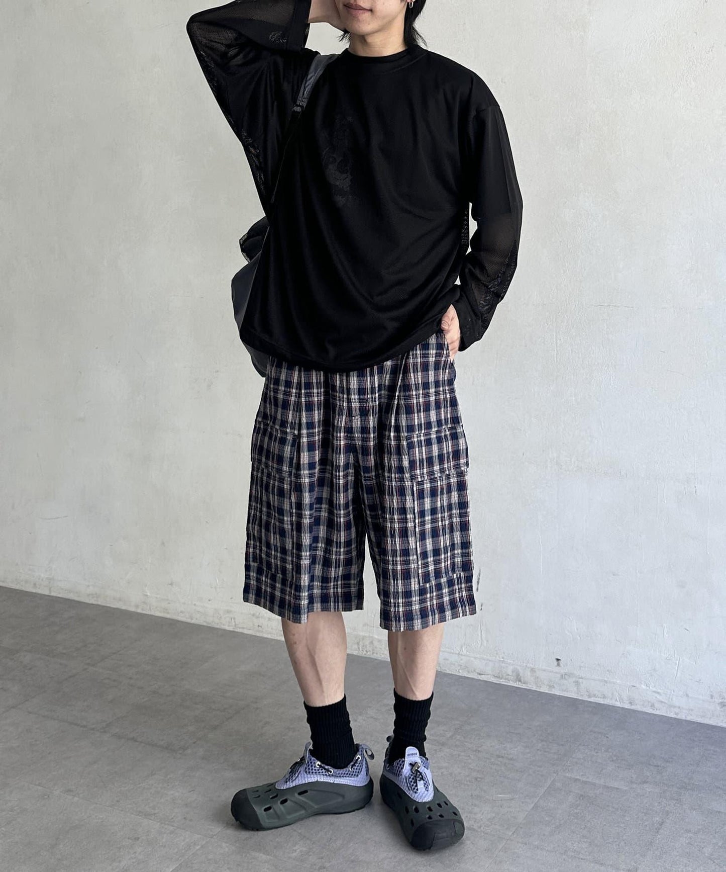 網眼短袖T-shirt