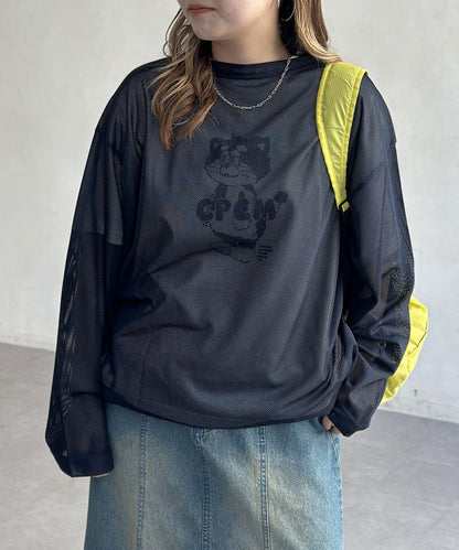網眼短袖T-shirt