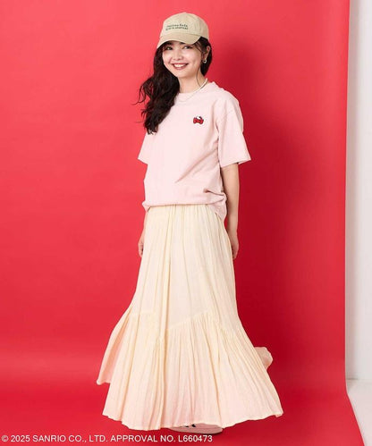 三麗鷗 'HELLO KITTY' 背面印花四格T恤
