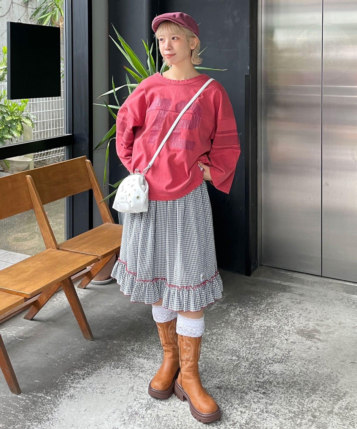 5/1（星期四）10:00開始【HELLO.SANFRANCISCO/你好，舊金山】2WAY收褶束腰連衣裙吊帶裙