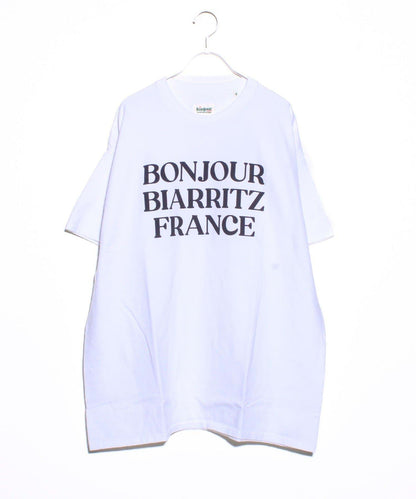 【Le Bonjour surf／波日問候衝浪】logo印花T恤